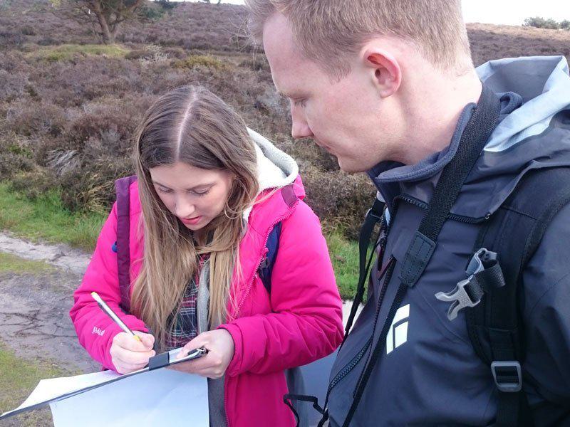 Suffolk & Essex Coast & Heath NL - Bird survey at Dunwich Heath