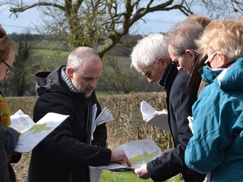 Explaining impacts to the Independent HS2 Design Panel Visit March 2017