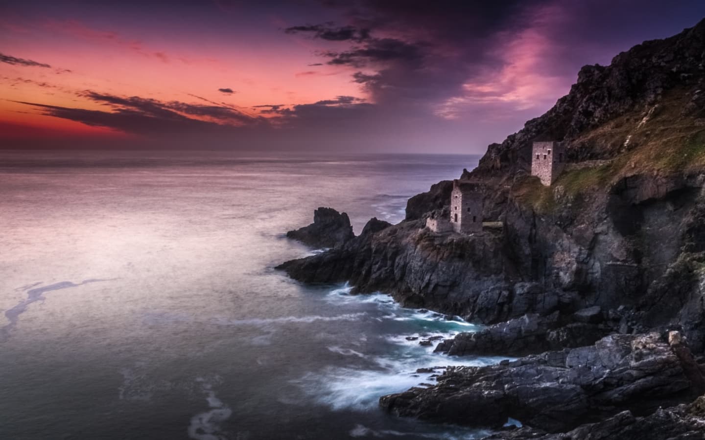 Cornwall NT - Evening Sunset Botallack (c) James Reed