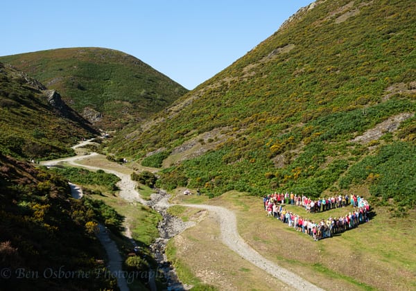 Shropshire Hills NL - Our heart in Carding Mill Valley (c) Ben Osborne