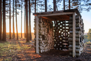 Art instillation in the Landscape - Surrey Unearthed